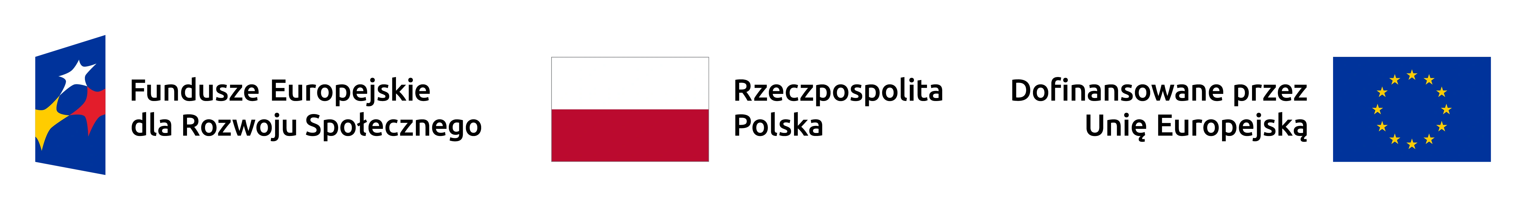 Fundusze Europejskie dla Rozwoju Społecznego, Rzeczpospolita Polska, Dofinansowane przez Unię Europejską